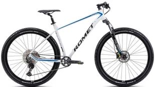 Romet górski Romet Mustang M6 29 L(20") biało-niebieski - Rowery - miniaturka - grafika 1