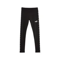 Legginsy - Legginsy damskie Puma ESS TAPE czarne 67599801 - miniaturka - grafika 1