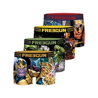 Skarpetki dla dzieci - Bokserki dziecięce Marvell, bokserki chłopięce, Iron Man, Kapitan Ameryki, Hulk, antypoślizgowe i multisportowe wsparcie (zestaw 4 sztuk), 11, 8-10 ans - miniaturka - grafika 1