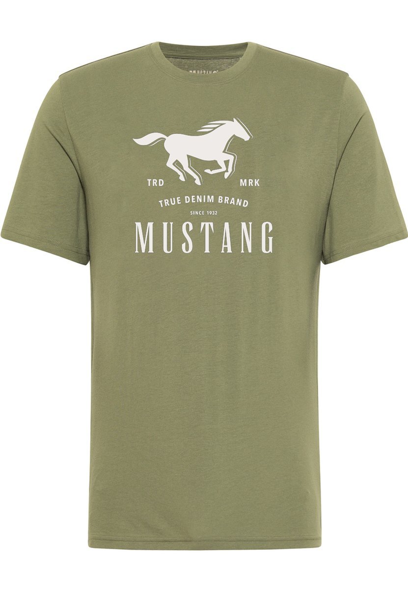 Męski T-Shirt Mustang Style Alex Four Leaf Clover 1017993 6352