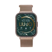 Smartwatch - Liu Jo Voice Slim SWLJ100 Złoty - miniaturka - grafika 1