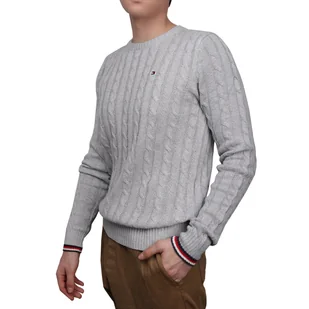Sweter męski Tommy Hilfiger MW0MW13382PJ4 M - Swetry męskie - miniaturka - grafika 1