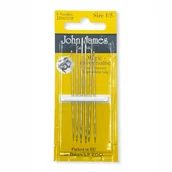 Pasmanteria - Igły długie uniwersalne nr 1/5 John James - miniaturka - grafika 1