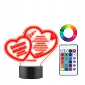 Lampy pozostałe - Lampka Prezent na Dzień Dziadka i Babci PLEXIDO - miniaturka - grafika 1