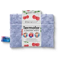 Termofory - Termofor z pestek wiśni CHERRYPAD Minky, lodowy - miniaturka - grafika 1