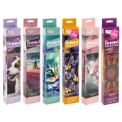 Zabawki kreatywne - Obraz Diamentowy, 30X30Cm, Mix 6 Szt. - miniaturka - grafika 1