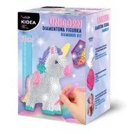 Figurki dla dzieci - Diamentowa figurka Unicorn Jednorożec Kidea - miniaturka - grafika 1