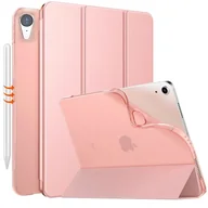 Etui do tabletów - D-Pro Smart Case TPU Soft-Gel Back Cover - iPad Mini 6 (Pink) - miniaturka - grafika 1