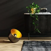 Lampy stojące - Lampa stojąca Kare Apollon, czarna, Ø 35 cm - miniaturka - grafika 1