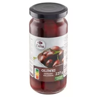 Warzywa w marynacie - Carrefour Extra Oliwki odmiany Kalamata z pestkami greckie 227 g - miniaturka - grafika 1