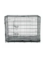 Sprzęt podróżny i transportery dla psów - ZOLUX NOMAD 2w1 M - kennelowa klatka z dywanikiem - dla psa 76x53x59cm - miniaturka - grafika 1