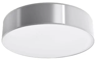 Szary minimalistyczny plafon B8-F37 - Lampy sufitowe - miniaturka - grafika 1