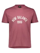 Koszulki męskie - New Balance Koszulka "Essentials Varsity" w kolorze różowym - miniaturka - grafika 1