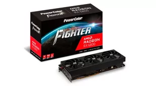 PowerColor Radeon RX6800 Fighter OC 16GB GDDR6 AXRX 6800 16GBD6-3DH - Karty graficzne - miniaturka - grafika 1