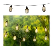 Lampy ogrodowe - LED Łańcuch solarny 3,8m 10xLED/1,2V - miniaturka - grafika 1