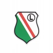 Dekoracje domu - Legia Warszawa oryginalny magnes klubowy herb - miniaturka - grafika 1