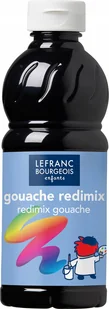 Carioca LEFRANC BOURGEOIS Temperafarbe schwarz 500,0 ml - Przybory szkolne - miniaturka - grafika 1