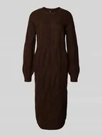 Sukienki - Sukienka z dzianiny o kroju relaxed fit z dodatkiem wełny model ‘JENNA’ - miniaturka - grafika 1