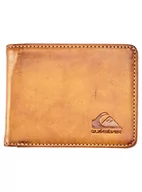 Portfele - Quiksilver Męski Slim Rays akcesoria podróżne Bi-Fold portfel, czekoladowy brąz, L, czekoladowobrązowy, l - miniaturka - grafika 1