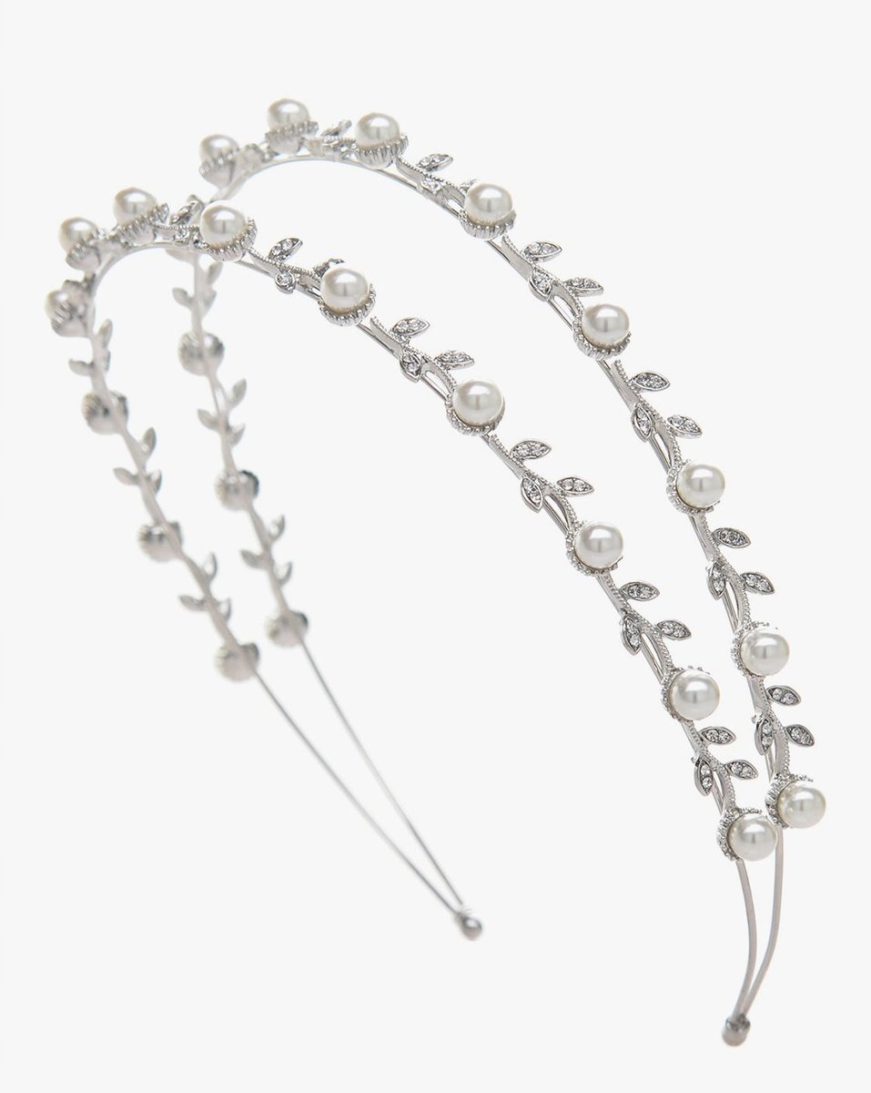 Ozdobna Opaska na Głowę z Perłami