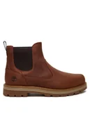 Botki męskie - Timberland Sztyblety Britton Road Mid Chelsea TB0A6A4WEM61 Brązowy - miniaturka - grafika 1