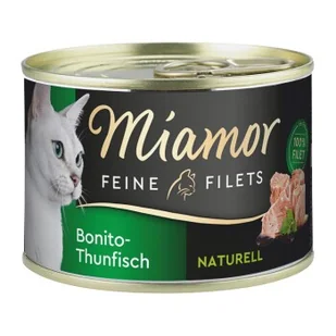 Miamor Feine Filets Naturell Tuńczyk bonito 24x156 g - Mokra karma dla kotów - miniaturka - grafika 1