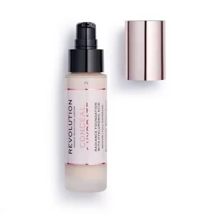 Makeup Revolution Conceal & Hydrate lekki nawilżający podkład odcień F3 23 ml - Podkłady do twarzy - miniaturka - grafika 1