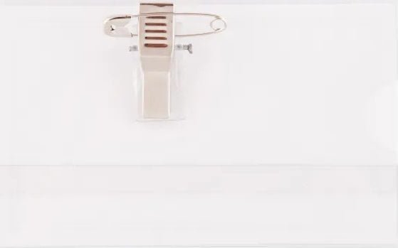 Büngers Navneskilte med sikkerhedsnål og klemme 90x60mm 10