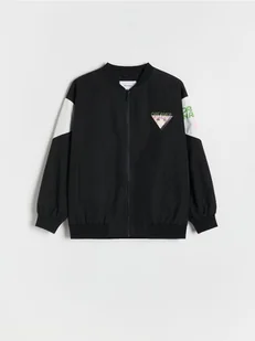 Reserved - Lekka kurtka bomber - czarny - Kurtki i płaszcze dla dziewczynek - miniaturka - grafika 1