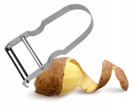 Pozostałe akcesoria kuchenne - Metaltex obieraczka do oszczędzania Zack, Inox 677007 - miniaturka - grafika 1