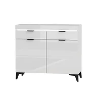 Komody - Komoda BDK-2 Baldur Restol Biały - miniaturka - grafika 1