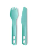 Kuchnia turystyczne i akcesoria - Sztućce turystyczne Sea to Summit Passage Cutlery Set 2P - blue - miniaturka - grafika 1
