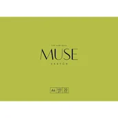 Etykiety samoprzylepne i bloki etykiet - Papier do szkicowania w teczce A4+ 20k "Green" - miniaturka - grafika 1