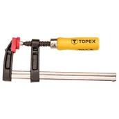 Imadła i ściski - Topex ścisk stolarski, 300x120mm, , 12A123 - miniaturka - grafika 1