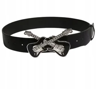 Gotycki Pasek w Stylu Y2K Gitara Elektryczna Gitary Metal Rock Punk Prezent - Paski Gotycki Pasek w Stylu Y2K Gitara Elektryczna Gitary Metal Rock Punk Prezent - Paski - miniaturka - grafika 1