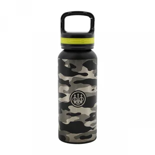 Butelka na wodę Beretta 16oz, 475ml czarna/kamuflaż - Shakery i bidony sportowe - miniaturka - grafika 1