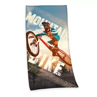 Okrycia kąpielowe dla dzieci - Herding Ręcznik kąpielowy Mountain bike, 75 x 150 cm - miniaturka - grafika 1