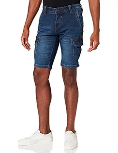 Spodenki damskie - Timezone Męskie szorty jeansowe Slim Stanleytz, Light Aged Wash 2, 32W - grafika 1
