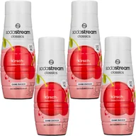 Syropy i koncentraty owocowe - Syrop do SodaStream Wiśnia Bez Cukru 440ml x4 - miniaturka - grafika 1