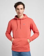 Bluzy męskie - Męska bluza nierozpinana Lee PLAIN HOODIE L - miniaturka - grafika 1