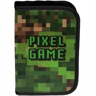 Piórniki - PIKSELE PIÓRNIK SZKOLNY DZIECIĘCY Z WYPOSAŻENIEM DO PODSTAWÓWKI MINECRAFT - miniaturka - grafika 1