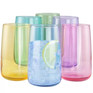 Szklanki do wody i napojów Penelope Vibrant Joy 520 ml - Szklanki - miniaturka - grafika 1