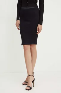 Guess spódnica DENISA kolor czarny midi ołówkowa W4GD0S KC790 - Spódnice - miniaturka - grafika 1