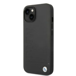 Etui BMW BMHMP14SSLLBK iPhone 14 6,1" czarny/black hardcase Signature Logo Imprint Magsafe - Etui i futerały do telefonów - miniaturka - grafika 2