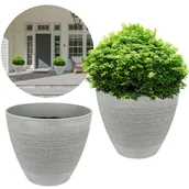 Pozostałe akcesoria do uprawy roślin - PARKSIDE PARKSIDE Doniczka średnica 30 cm, 1 sztuka (Jasnoszary) 4055334570404 - miniaturka - grafika 1