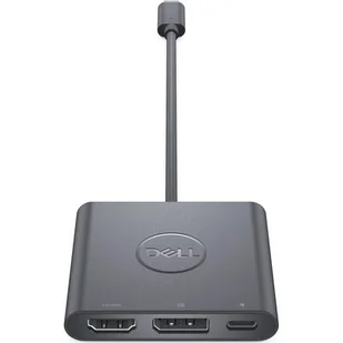 Dell Adapter USB Adap USB-C &gt HDMI/DP with Power Delivery DBQAUANBC070 - Adaptery i przejściówki - miniaturka - grafika 1
