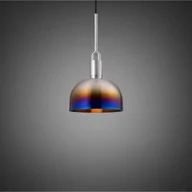 Lampy sufitowe - Lampa wisząca Forked Pendant Shade Medium Palona Stal - miniaturka - grafika 1