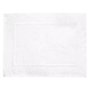 Wenko Dywanik łazienkowy Terry Paradise, biały, 70x50 cm - Dywaniki łazienkowe - miniaturka - grafika 1