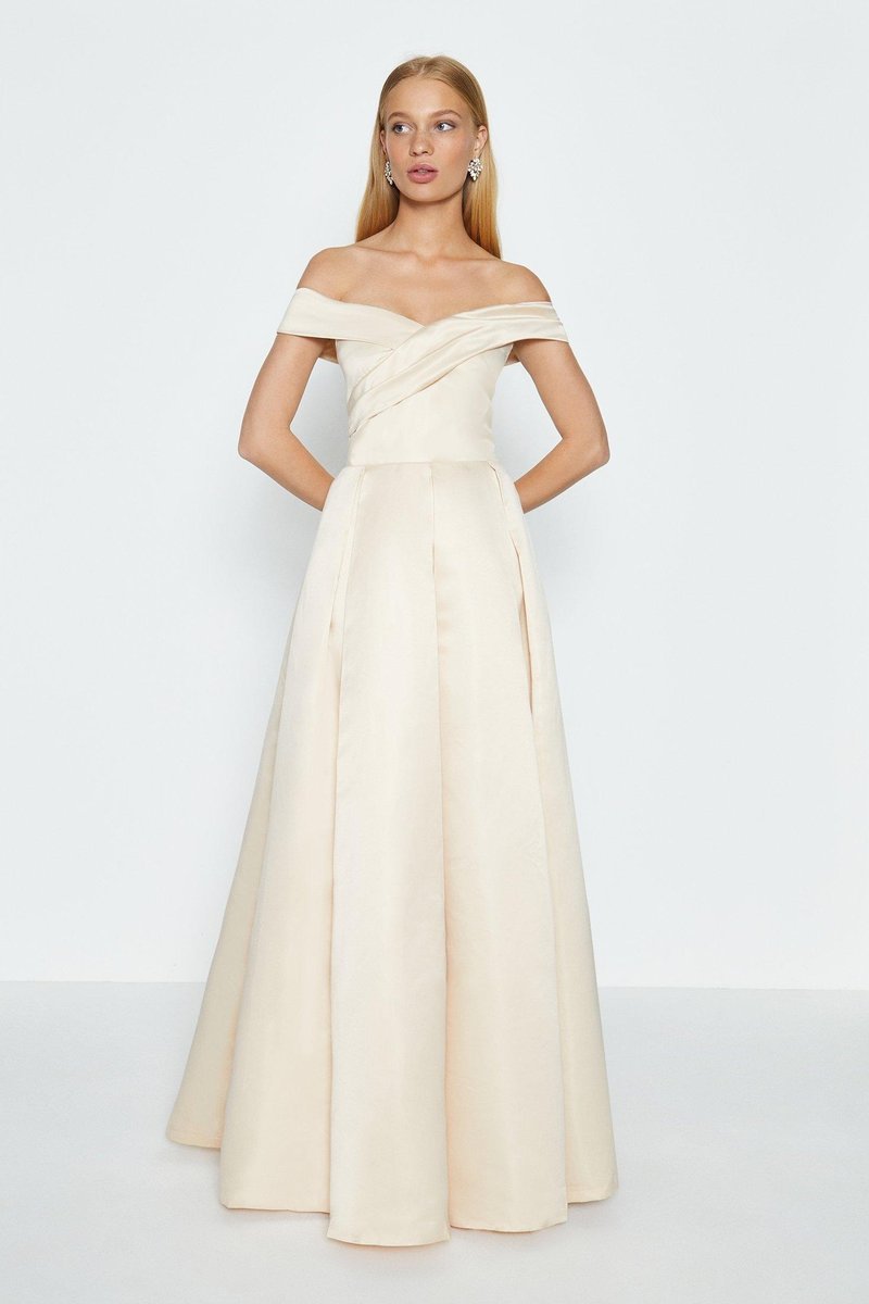 COAST SUKIENKA DAMSKA BEŻOWA ELEGANCKA L 3Z0E4