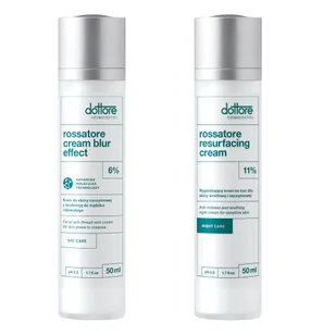 Dottore KURACJA WZMACNIAJĄCA 2019 Zestaw Rossatore Cream Blur Effect 50ml + Rossatore Resurfacing Cream 50ml - Zestawy kosmetyków damskich - miniaturka - grafika 1